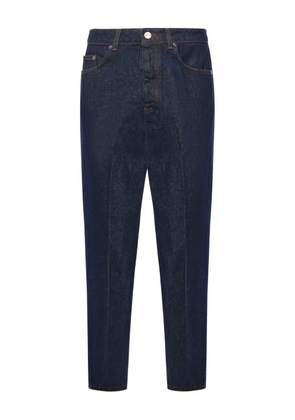 BE ABLE Leonardo Shorter pleated jeans - Blue