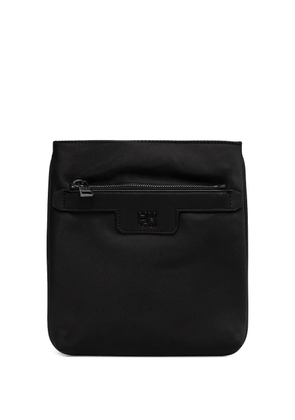 HUGO logo-plaque adjustable-strap small bag - Black