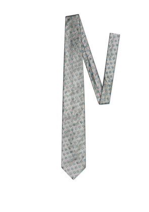 DSQUARED2 patterned-jacquard tie - Grey