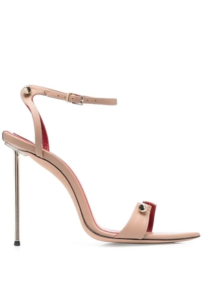 HARDOT 120mm bar-detail sandals - Neutrals