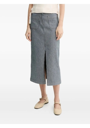 Sessùn Uptay multiple-pocket midi skirt - Blue