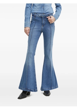 LIU JO panelled flared jeans - Blue