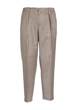 Briglia 1949 Portobello pleated-front trousers - Neutrals