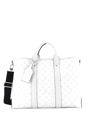 Louis Vuitton Pre-Owned Weekend NM Monogram Taigarama tote bag - White