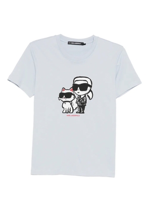 Karl Lagerfeld Ikon Sketch Duo T-shirt - Blue