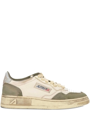 Autry suede leather lace-up sneakers - Neutrals