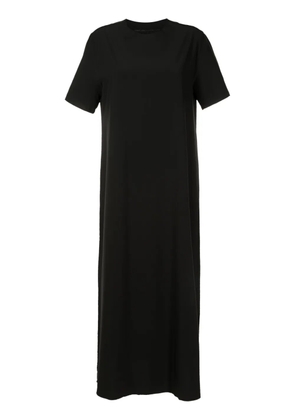 Osklen Superlight T-shirt maxi dress - Black
