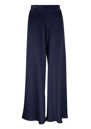 Peter Cohen Chute silk-satin trousers - Blue