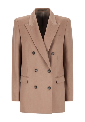 Tagliatore Jasmine double-breasted blazer - Brown