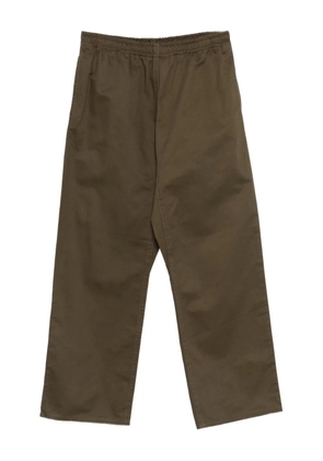 Marni elasticated-waistband trousers - Green