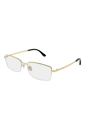 Cartier Eyewear rectangle-frame glasses - Gold