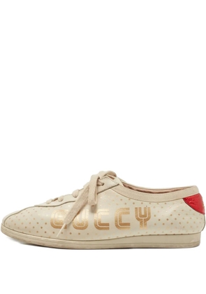 Gucci Pre-Owned Falacer sneakers - Neutrals