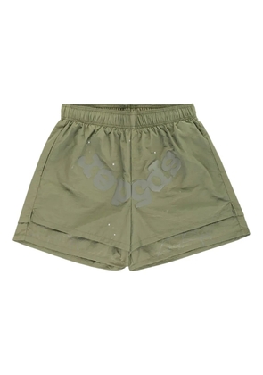 SP5DER OG Web double-layer shorts - Green