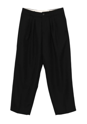 Nine In The Morning pleated-front trousers - Black