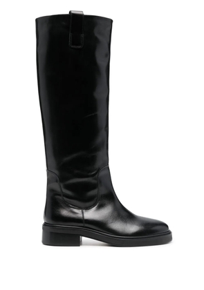 Aeyde knee-high leather boots - Black