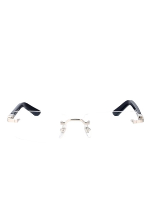 Cartier Eyewear rimless glasses - Silver