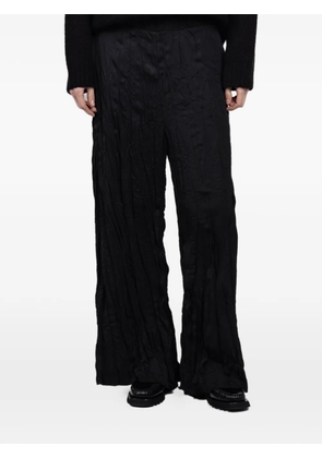 Masnada crinkled trousers - Black