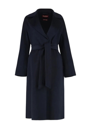 Max Mara belted coat - Blue