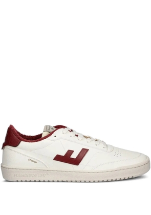 Flamingos leather-panelled terry-cloth sneakers - Neutrals