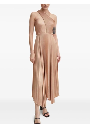 A.L.C. Athena pleated maxi dress - Neutrals