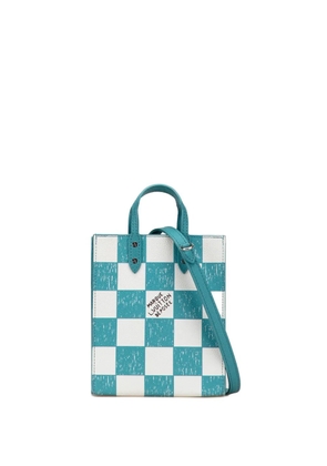 Louis Vuitton Pre-Owned 2021-2025 Damier Checkerboard Sac Plat XS satchel - Blue
