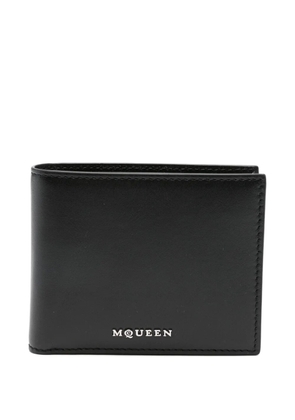 Alexander McQueen Pre-Owned 2020s McQueen logo wallet - Black