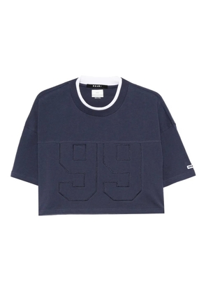 Ksubi 99 Boyfriend cropped T-shirt - Blue