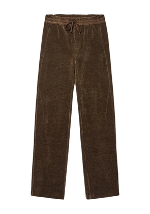 Post Archive Faction Moss drawstring-fastening trousers - Brown