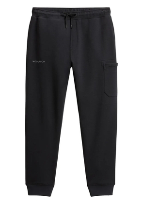 Woolrich logo sweatpants - Black