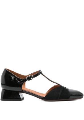 Chie Mihara 35mm t-bar heeled pumps - Black