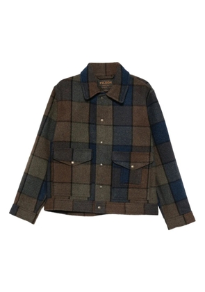 Filson checked wool-blend jacket - Blue