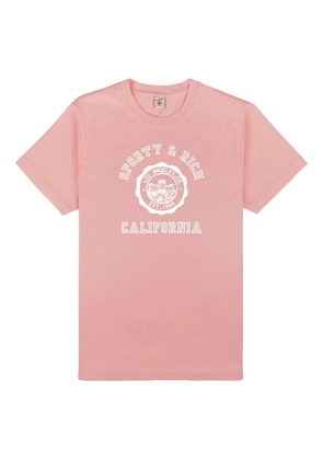 Sporty & Rich graphic-print T-shirt - Pink