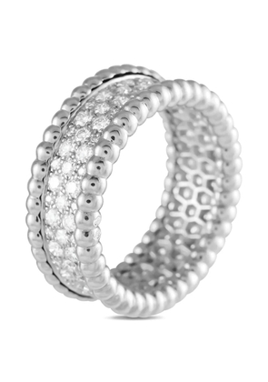 Van Cleef & Arpels pre-owned 18K white gold diamond ring - Silver