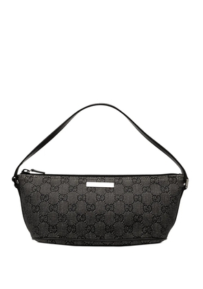 Gucci Pre-Owned 2000-2015 GG Denim Boat shoulder bag - Grey