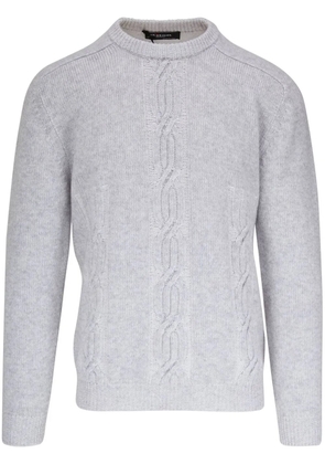 Kiton crewneck cashmere jumper - Grey