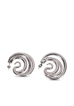 Panconesi medium Triptych earrings - Silver