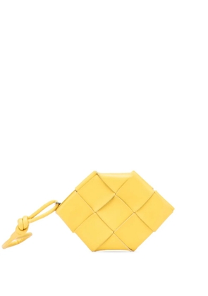 Bottega Veneta Pre-Owned 2012-2025 Nappa Maxi Intrecciato coin pouch - Yellow