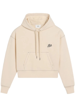 AMI Paris Ami Signature hoodie - Neutrals