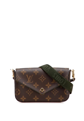 Louis Vuitton Pre-Owned 2021-2025 Monogram Felicie Strap And Go crossbody bag - Brown