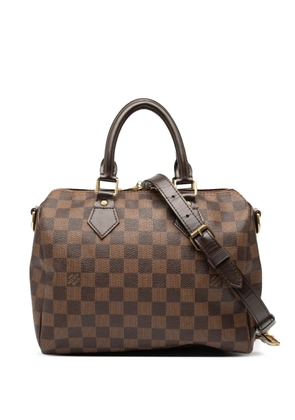 Louis Vuitton Pre-Owned 2014 Damier Ebene Speedy Bandouliere 25 satchel - Brown