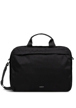Sandqvist top-handle detachable-strap briefcase - Black