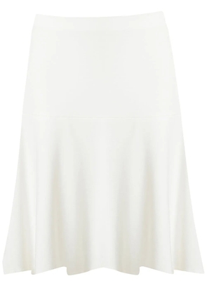 Gloria Coelho flared skirt - White