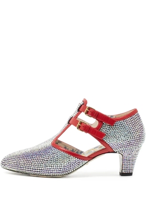 Gucci Pre-Owned studded pumps - Silver