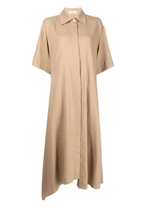 Goen.J straight-cut shirt dress - Brown