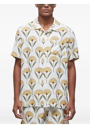 Osklen Sunflower-print shirt - White