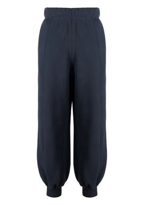 Kenzo floral-print cotton track pants - Blue