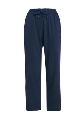 Kenzo Pre-Owned crepe track pants - Blue