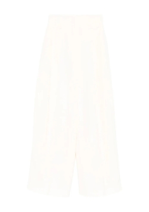 Jil Sander concealed fastening trousers - Neutrals