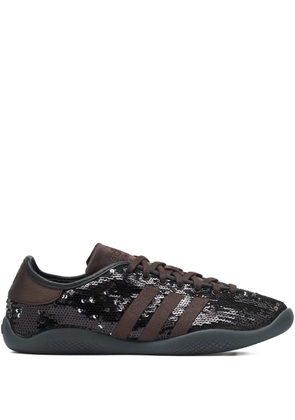 Wales Bonner sequin-embellished sneakers - Brown