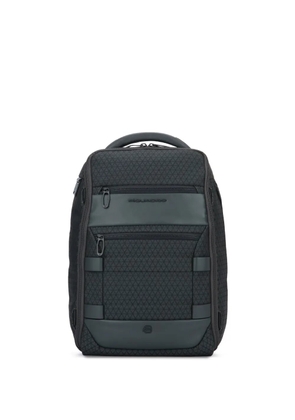 PIQUADRO geometric-pattern backpack - Green